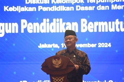 Mendikdasmen Membangun Pendidikan Vokasi Yang Berkualitas Dengan