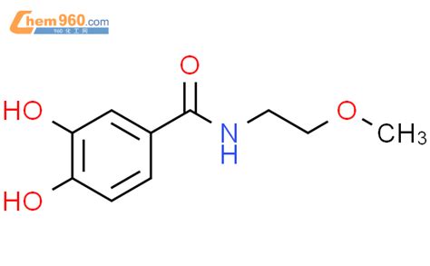 81819 66 1 BENZAMIDE 3 4 DIHYDROXY N 2 METHOXYETHYL 化学式结构式分子式mol