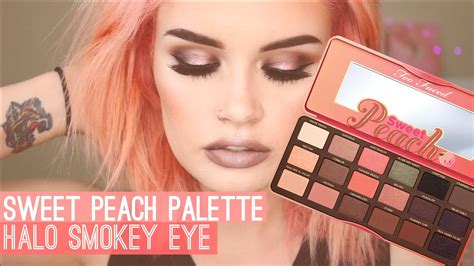 TOO FACED SWEET PEACH PALETTE HALO SMOKEY EYE Sweet Peach Palette