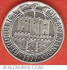 1 Lira 1977 Republic 1901 Present San Marino Coin 1995