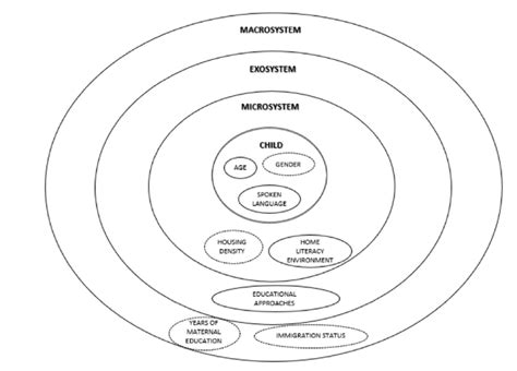 Bronfenbrenners Bioecological Model Of Human Development Notes Download Scientific Diagram