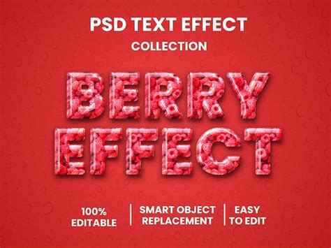 Premium Psd Editable D Text Effect Typography Lettering Postert