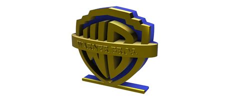 Stl File 3d Multicolor Logo Sign Warner Bros ・3d Printable Model To