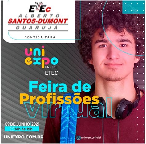 Uniexpo Online Feira De Profiss Es Virtual Etec Alberto Santos Dumont