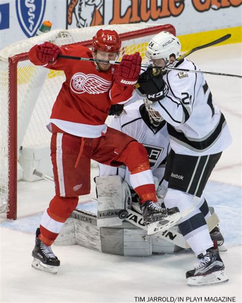 Red Wings vs Los Angeles Kings Dec 15 - PIX - In Play! magazine