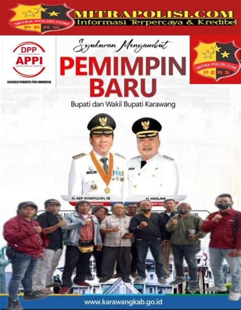 H Aep Syaepuloh S E Dan H Maslani Resmi Dilantik Sebagai Bupati Dan