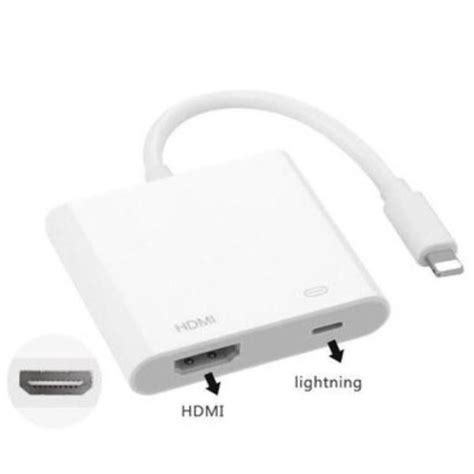 Lightning cable to HDMI / Lightning converter, Computers & Tech, Parts ...