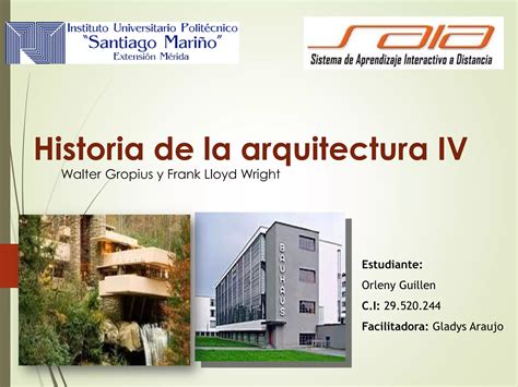 Walter Gropius Y Frank Llloyd Wright Ppt