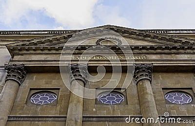 Roman Baths And Grand Pump Room Known As Aquae Sulis In Bath Somerset