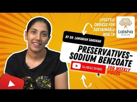 Preservatives Sodium Benzoate YouTube