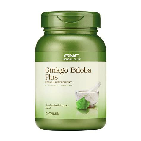 Ginkgo Biloba Plus Gnc 120 Viên 84pharmacy