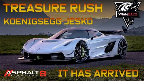 Asphalt Koenigsegg Jesko Is Here New Treasure Rush Details