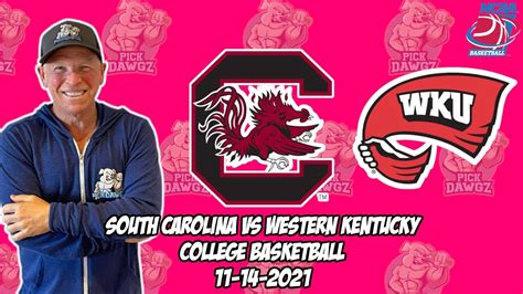 South Carolina Vs Western Kentucky 111421 Free College Basketball Pick And Prediction Cbb