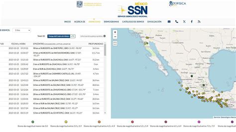 Temblor Hoy 25 De Octubre En México Se Registra Sismo De 45 En