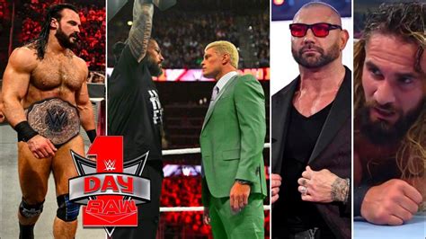 WWE DAY 1 2024 Full Highlights And Results WWE Raw Day One 01 01 24