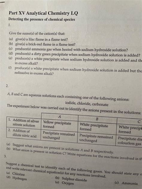 高中chem analytical chem LQ 興趣及遊戲 書本 文具 教科書 Carousell