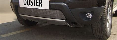 Защитная сетка на решетку радиатора Renault Duster: установка своими руками