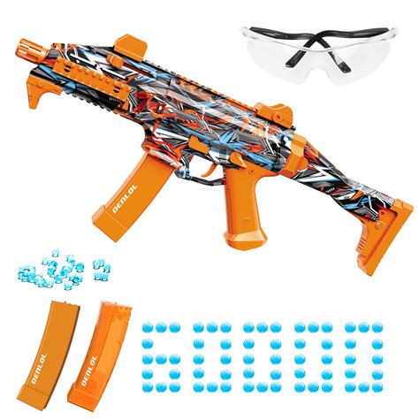 Buy OENLOL Gel Ball Blaster Electric Magazine Splatter Gel With 60000