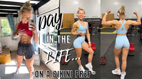 DAY IN THE LIFE On A Bikini Prep Refeed Day Prep Series Ep 10