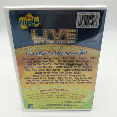 The Wiggles Live Hot Potatoes DVD EBay