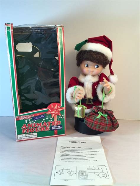 Vintage DanDee Electronic Animated Musical Collectible Christmas Figure