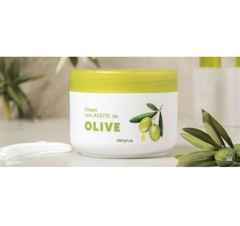 DELIPLUS 1 X Olive Oil Aceite De Oliva Body CREAM Spanish Product