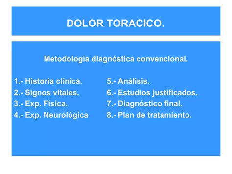 Dolor Toracico Ppt