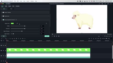 Chroma Key Wondershare Filmora Videoanleitung