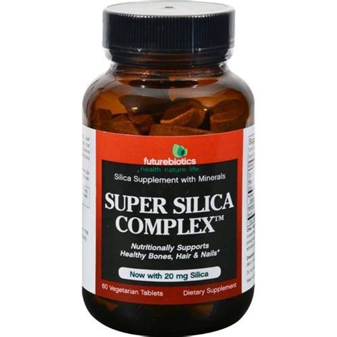 Futurebiotics Super Silica Complex 60 Tablets Natural Vitamins