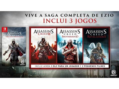 Jogo Nintendo Switch Assassins Creed The Ezio Collection Wortenpt