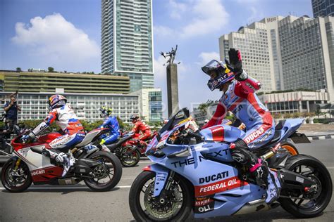 Parade Motogp Di Jakarta Antara Foto