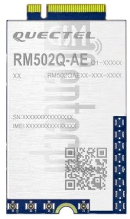 QUECTEL RG502Q EA Specification IMEI Info