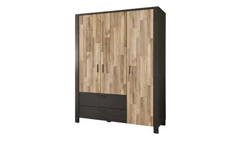 Kleiderschrank Dallas Montana Oak Nachbildung Graphit