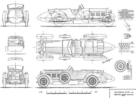 36 Best Blueprints Images On Pinterest Vintage Cars Vintage Classic