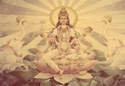 Lakshmi Daughter Of The Ocean Consort Of Vishnu Sagar World Blog