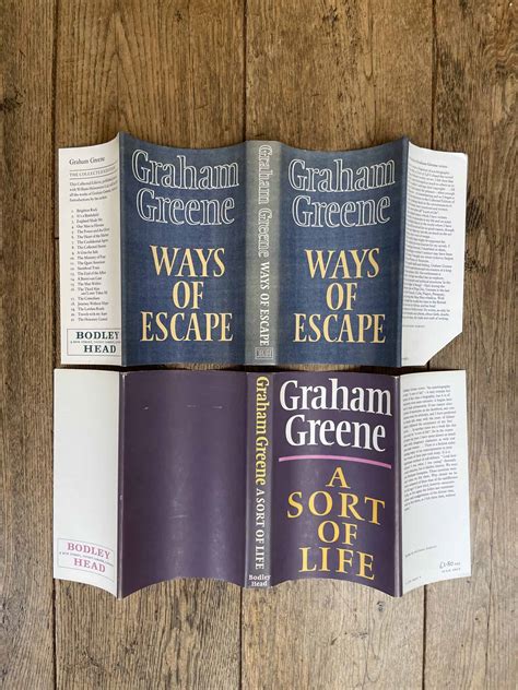 Graham Greene - A Sort Of Life [with] Ways Of Escape - First Editions