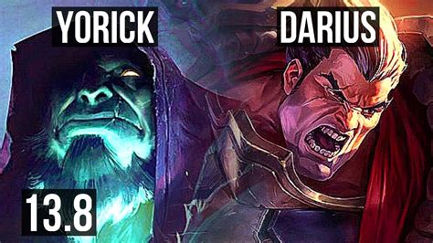 YORICK Vs DARIUS TOP 1 7M Mastery 600 Games 2 1 4 KR Master