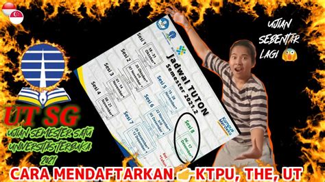 Sharing Ut Cara Untuk Mendaftar Ktpu The Ut Sebelum Ujian In