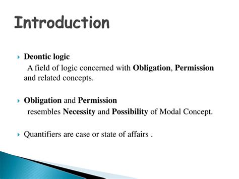 PPT - DEONTIC LOGIC Nino B. Cocchiarella PowerPoint Presentation, free download - ID:2073816