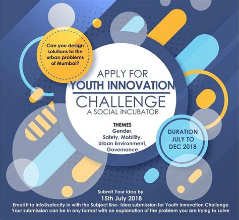 Take The Youth Innovation Challenge To Create A Safe Inclusive City