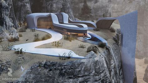 Iconic Villa A Futuristic Cliff House C Futuristic