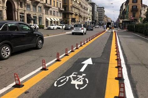 MobilitAria A Milano Nel 2020 Realizzate Oltre 65km Di Piste Ciclabili