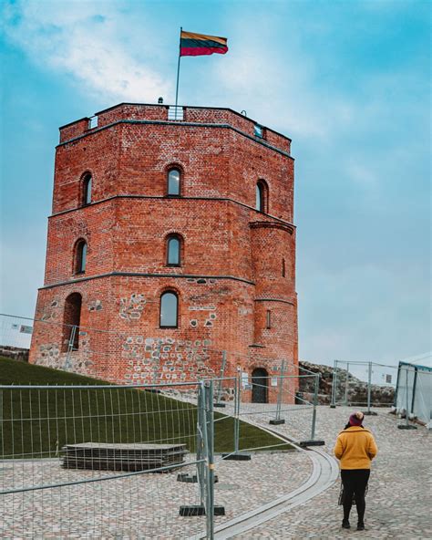 Gediminas Tower Of The Upper Castle Vilnius Gediminas Castle