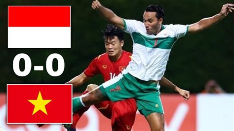 Hasil Timnas Indonesia Vs Vietnam Tahan Gempuran Vietnam Indonesia