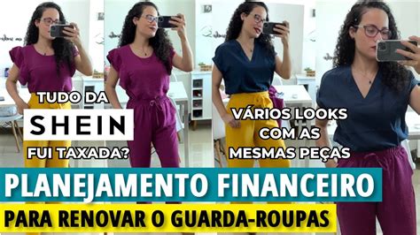 RENOVEI O GUARDA ROUPAS R 399 24 na SHEIN DICAS INCRÍVEIS Como