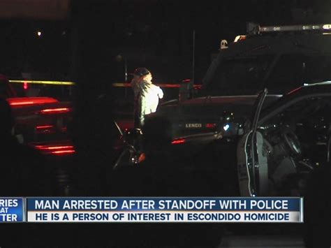 Man In Custody Linked To Escondido Killing