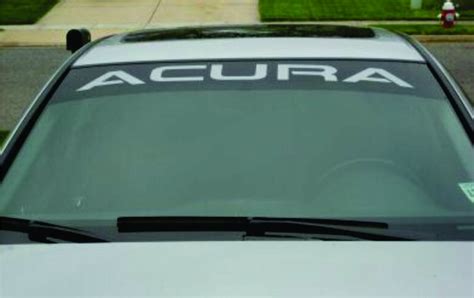 Acura Vinyl Windshield Banner Decal Sticker