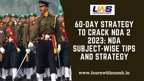 60 Day Strategy To Crack NDA 2 2023 NDA Subject Wise Tips