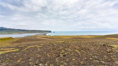 Premium Photo Dyrholaey Cliff And Volcanic Beach In Iceland