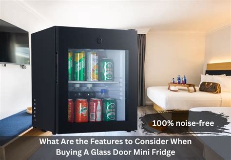 What Are The Features To Consider When Buying A Glass Door Mini Fridge